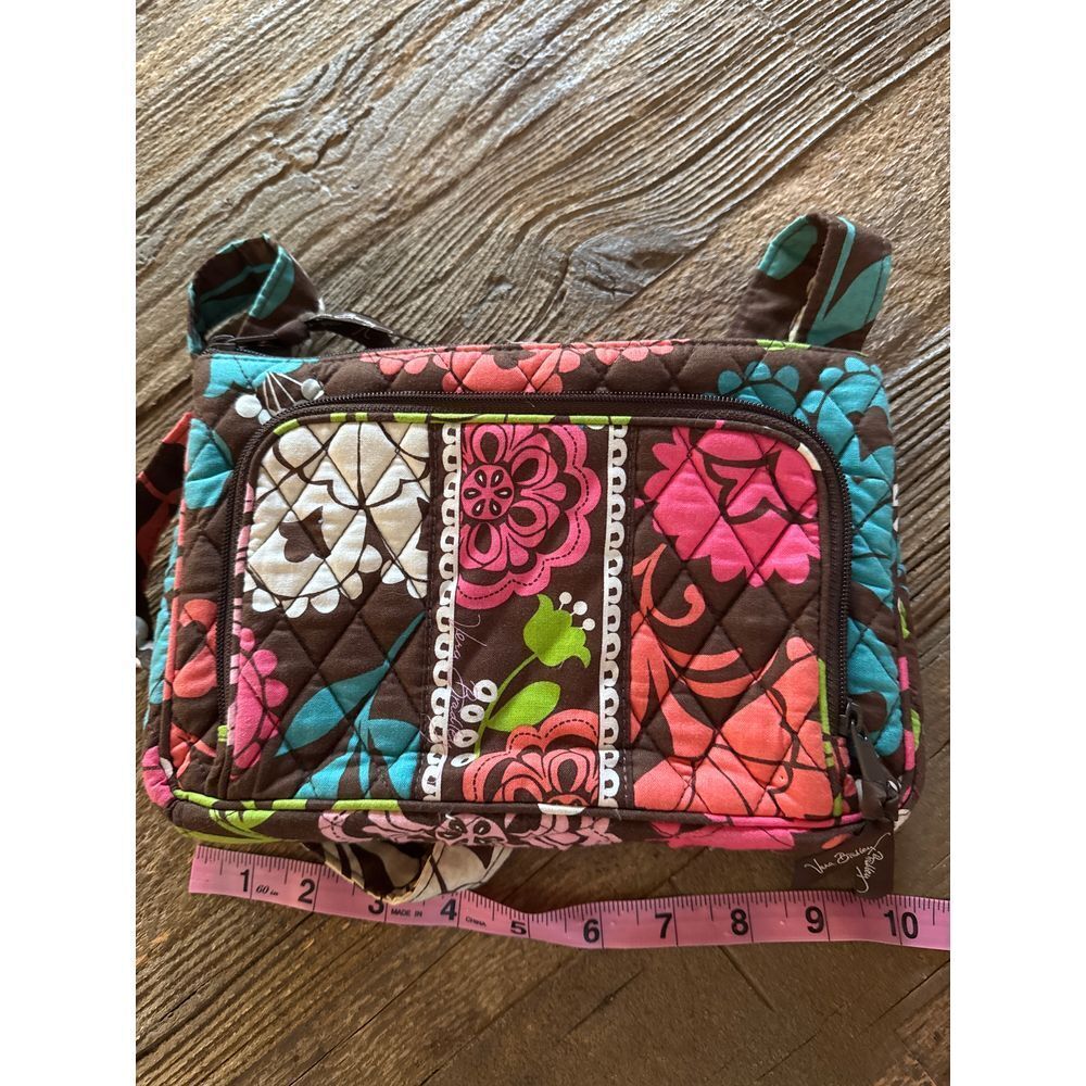 Vera Bradley Quilted Floral Crossbody Bag - Picture 4 of 7